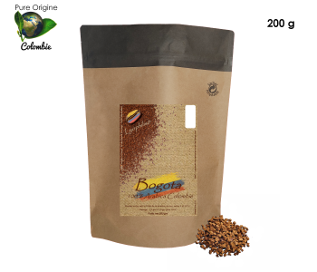 Café Bogota - Colombie -Sachet 200g - Pure Origine- Café lyophilisé