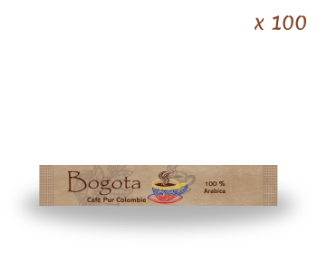 Café Bogota – Colombie – 100 doses - Pure Origine - Stick - Lyophilisé